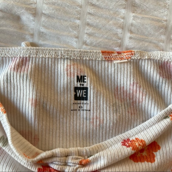 Pacsun cropped floral top - Picture 2 of 3